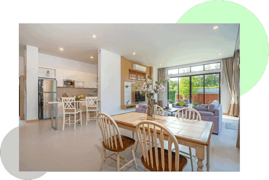 Fotografía de una casa